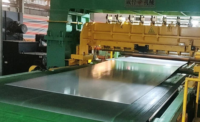 大明杭州加工中心冷轧碳钢加工量再创新纪录