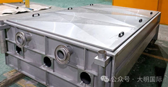 大明杭州加工中心挑战高难度波纹板洗涤箱体加工
