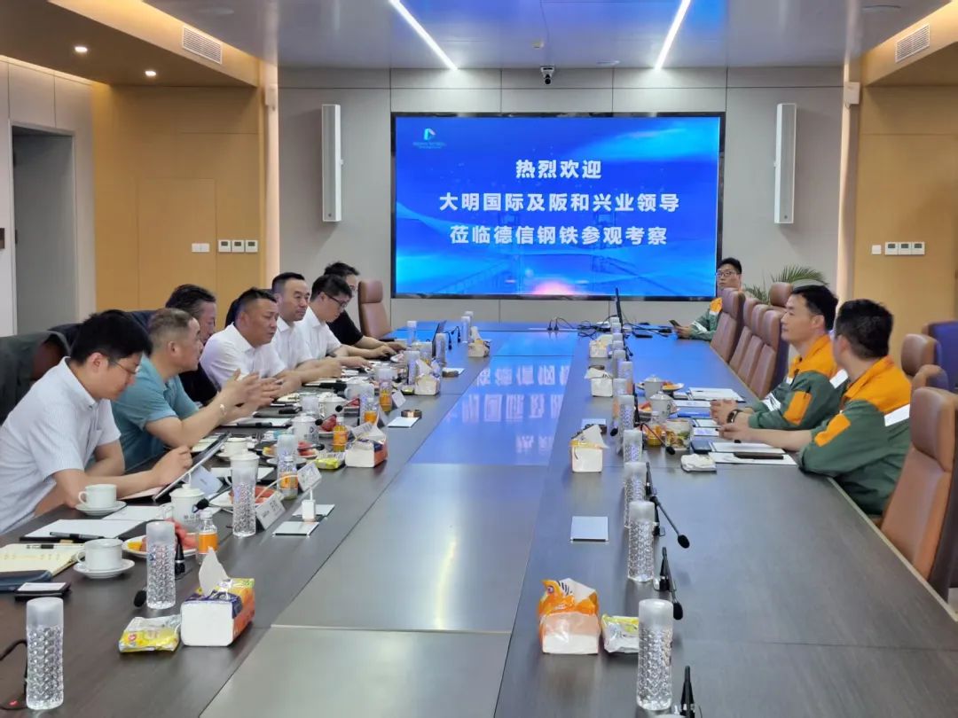 大明国际拜访德龙钢铁集团印尼基地