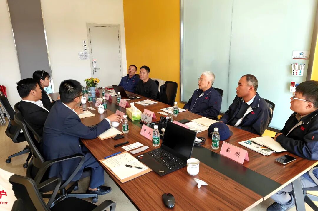靖江大明拜访奥力通，共拓高端制造新蓝海
