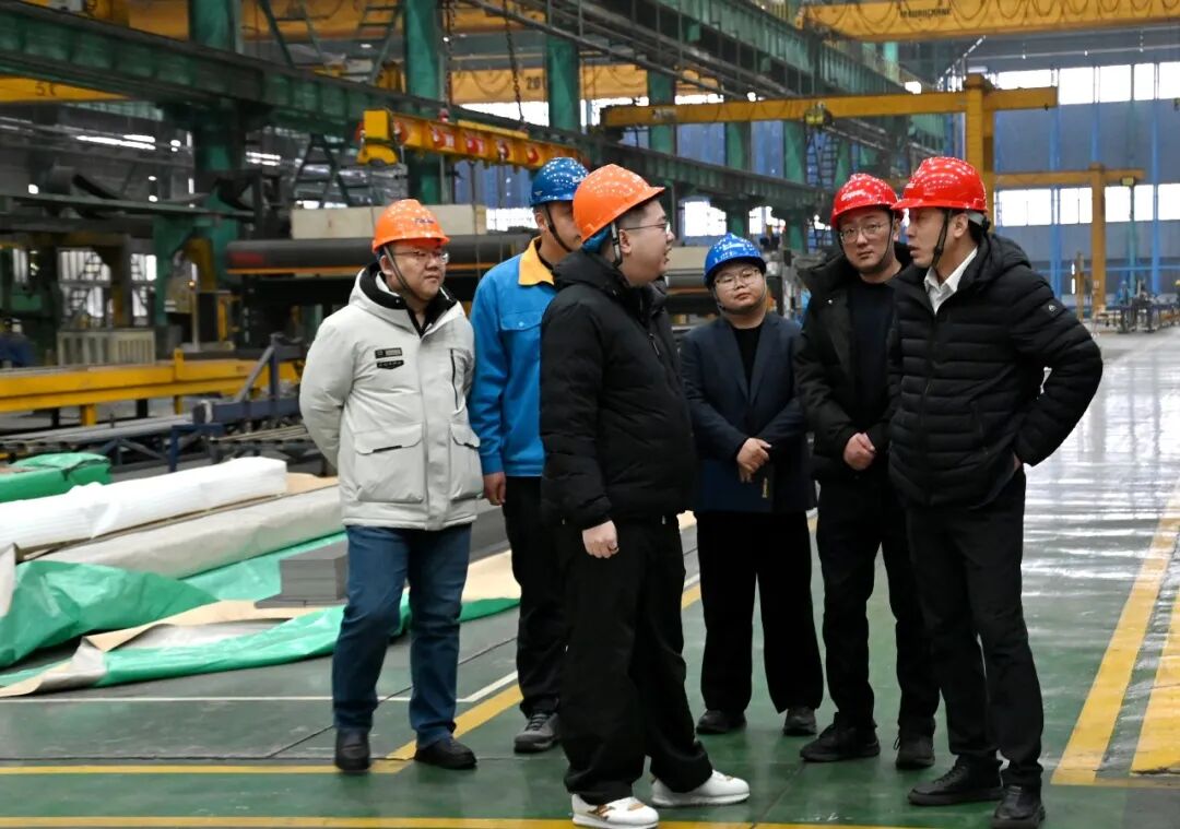 天津盛驰精工总经理王耀弘一行来访靖江大明