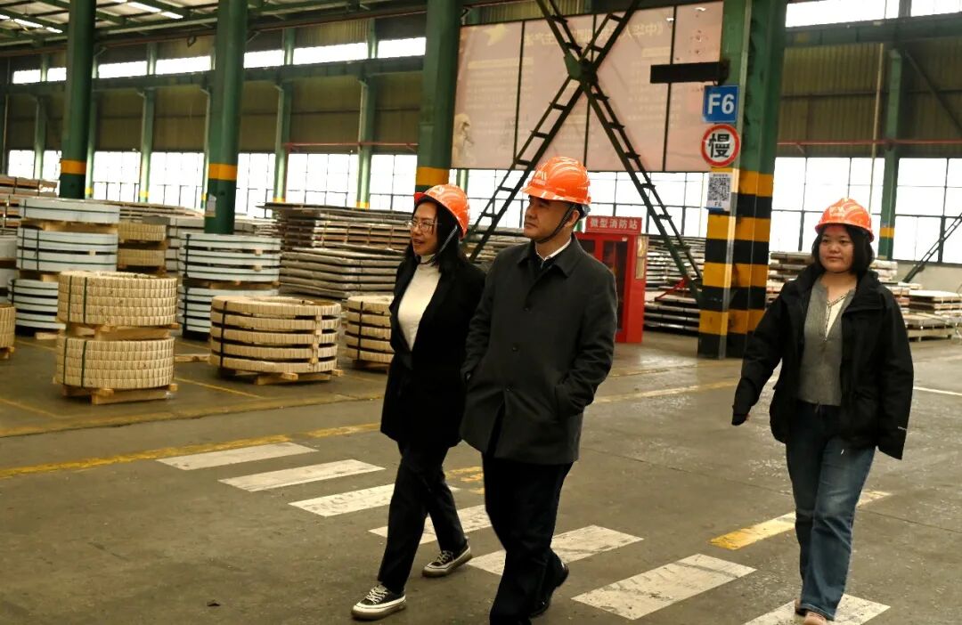中国钢铁工业协会不锈钢分会领导一行来访大明
